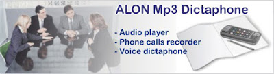 Dicta Phone  ������ ��������� � ��������� ALON MP3 DICTAPHONE.